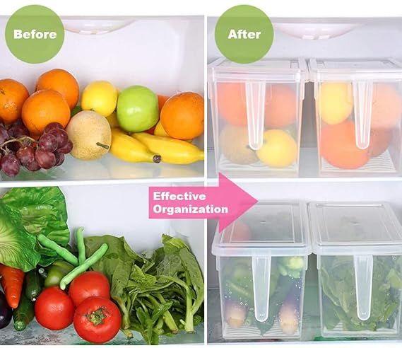 Chill Box Fridge Storage Chill Box With lid And Handle